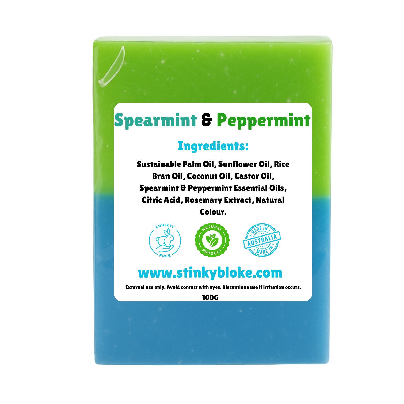 Grubby Bloke - Spearmint & Mint.