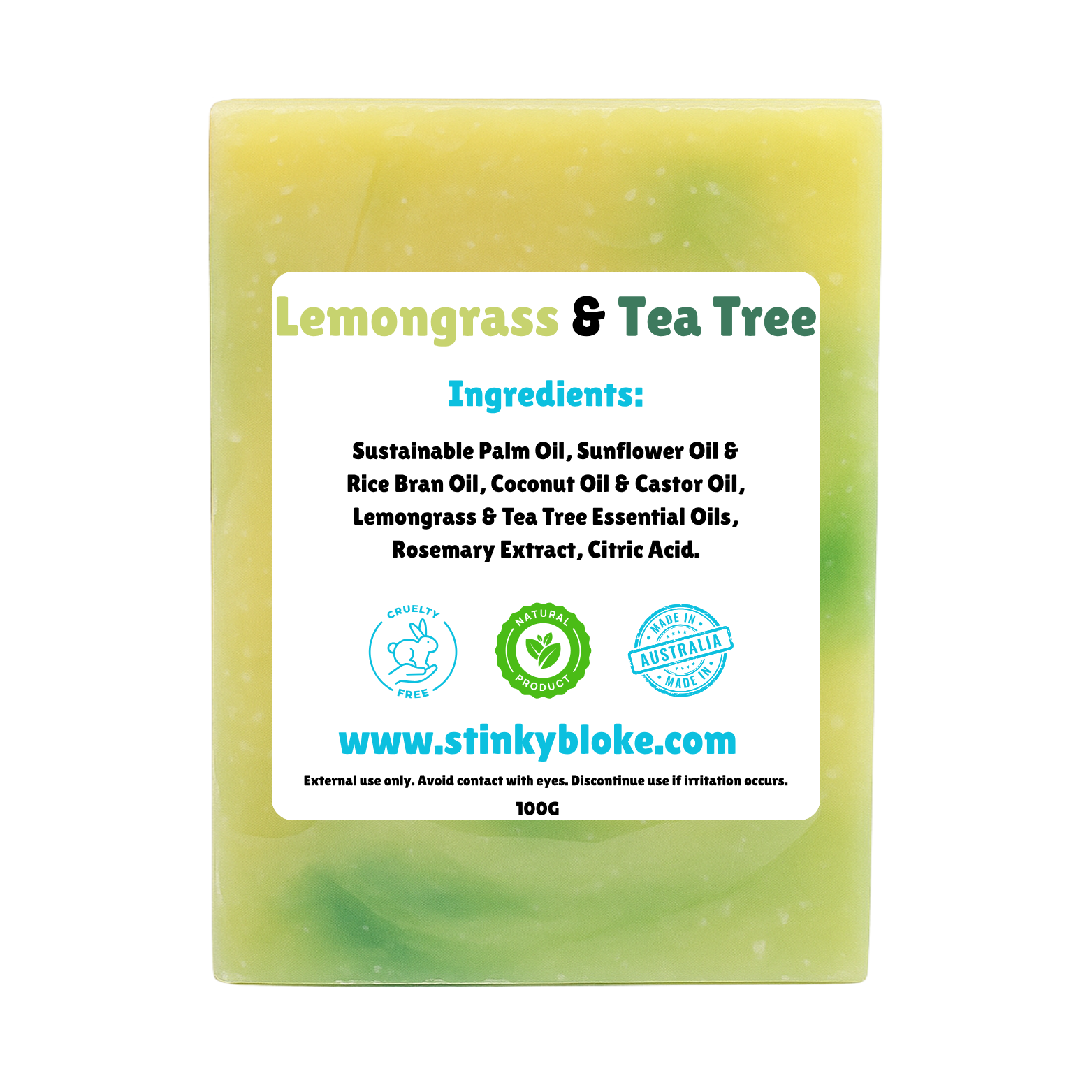 Bush Bloke - Lemongrass & Tea Tree.