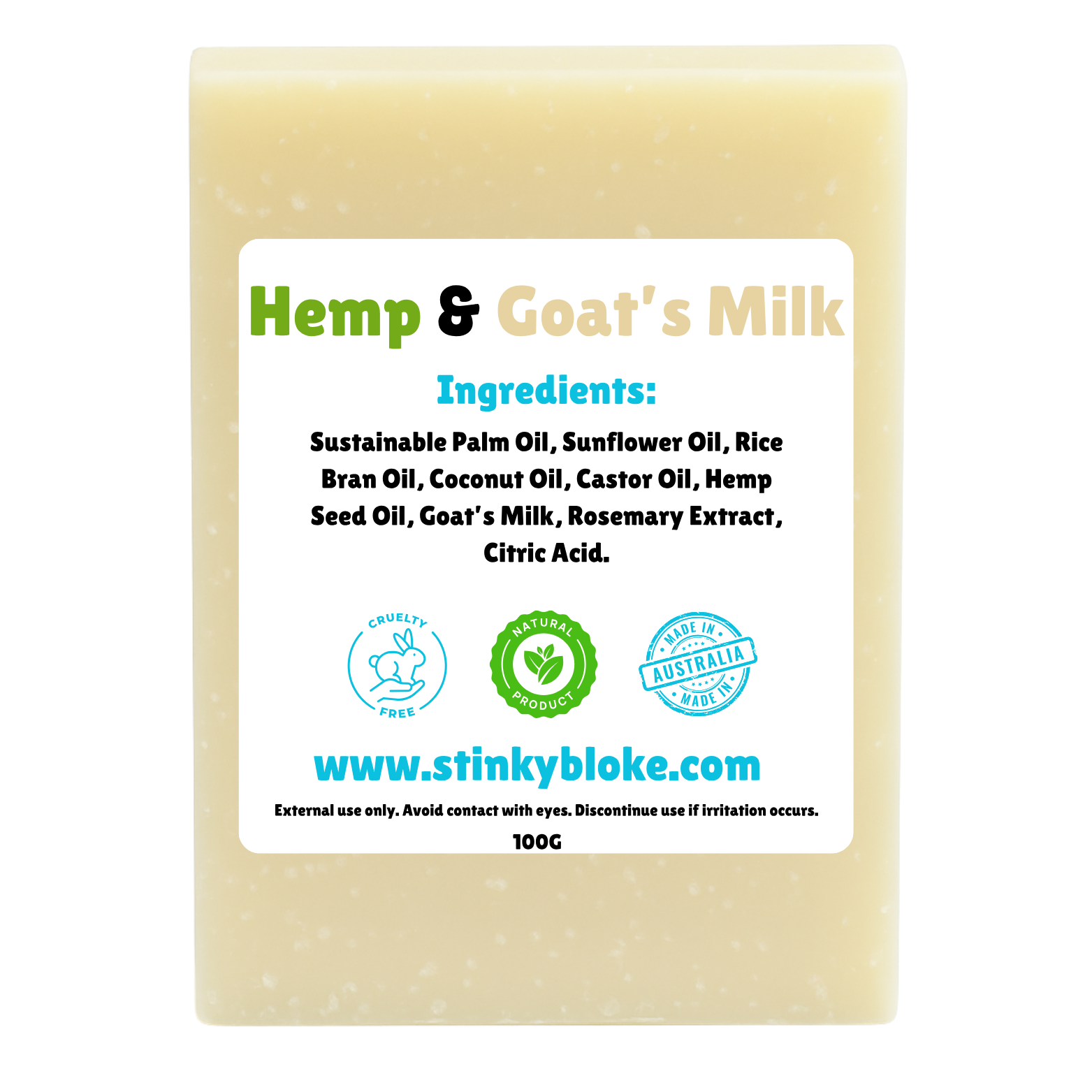 Hippie Bloke - Hemp & Goat's Milk.